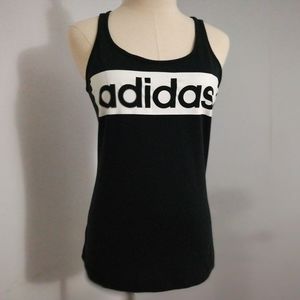 ADIDAS Essential Linear Racerback Tank Black